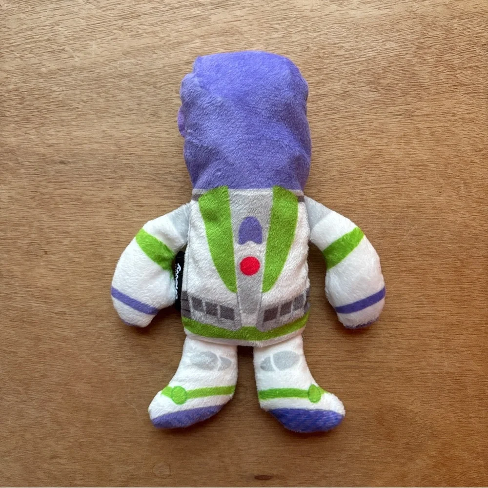 Chewy Pixar Buzz Lightyear Plush Crinkle Kicker Cat or Dog Toy with Catnip